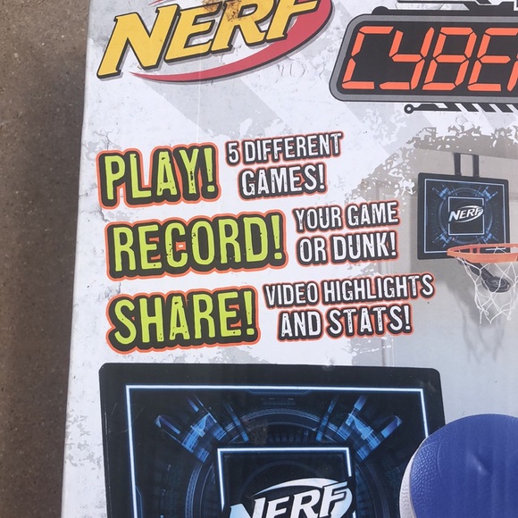 NERF NWOT INDOOR BASKETBALL HOOP - Picture 6 of 7